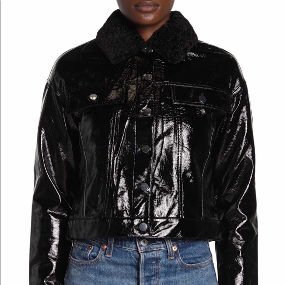 Patent Leather Jacket - Picture 3 of 3